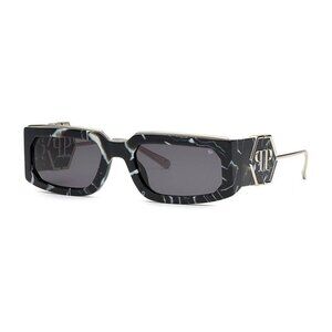 NWT SUNGLASSES PHILIPP PLEIN BLACK WHITE